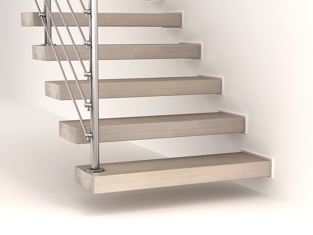 Escalier droit
